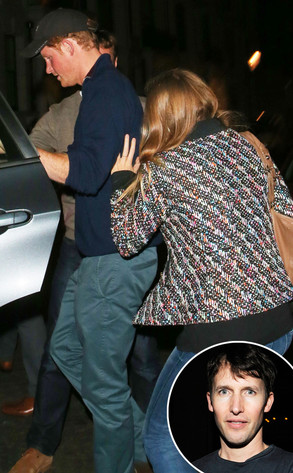 Prince Harry, Cressida Bonas, James Blunt Prince Harry, Cressida Bonas, James Blunt